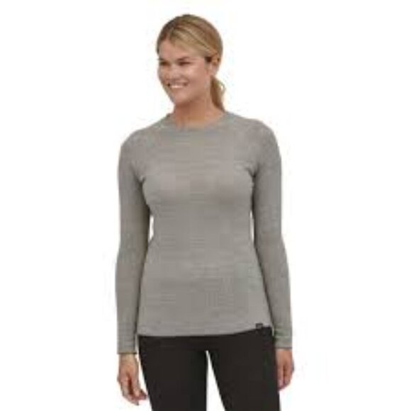 Patagonia  Grey Capilene Air Crew Light Sweater Size M - Picture 1 of 9